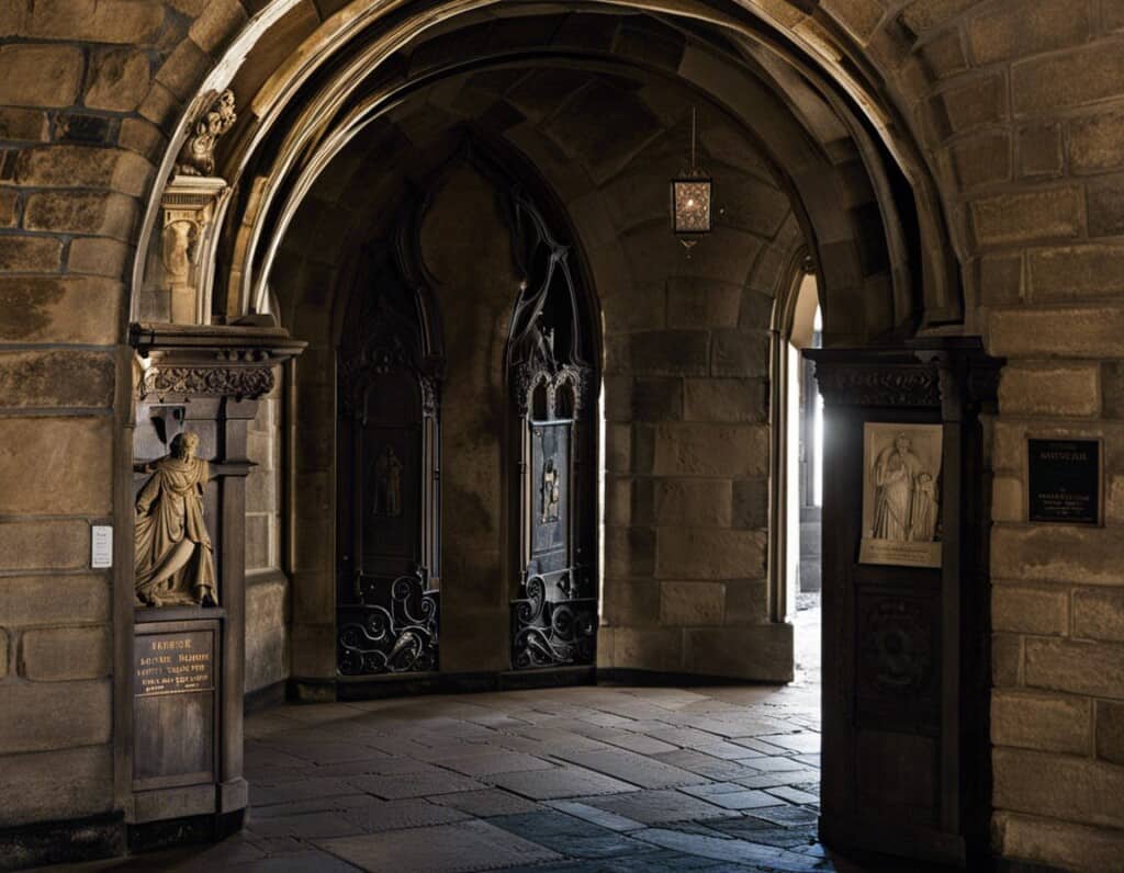 site of the defenestration at prague castle
