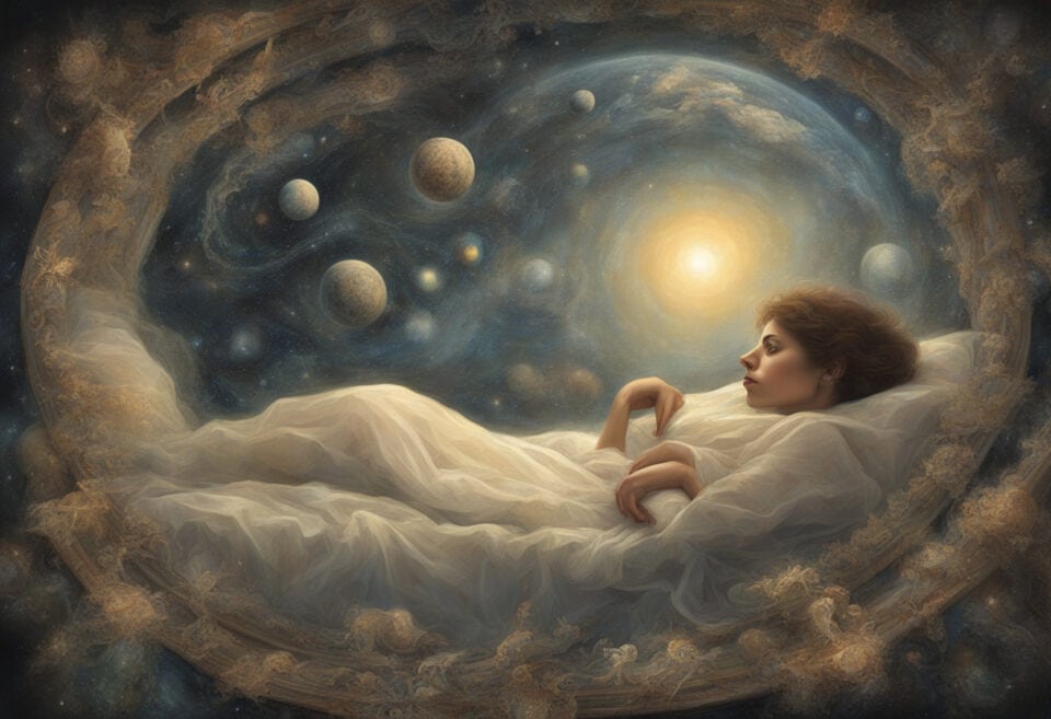 In ordinary dreaming, perception of dream reality is limited and instinctive