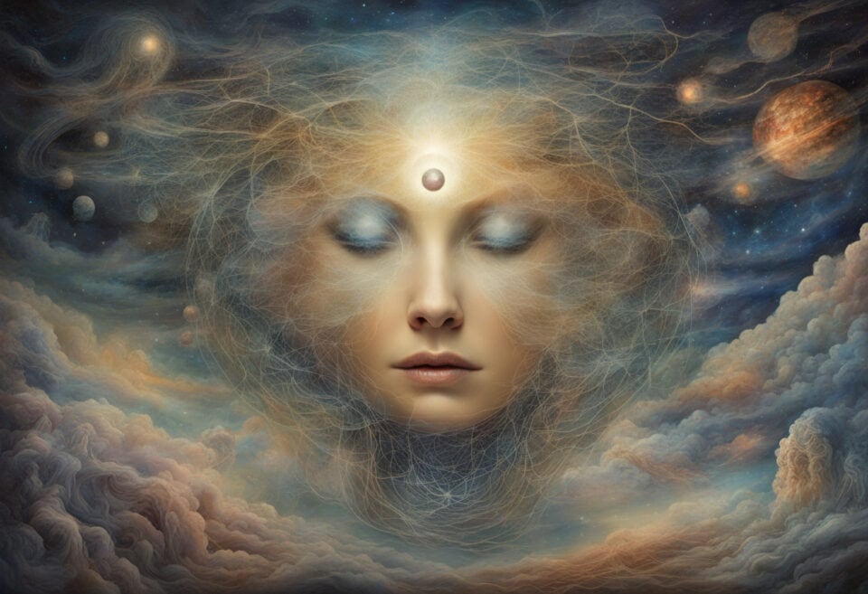 the complexities of the dream state, emphasizing the transition from instinctual dreaming to consciously manipulating dream realities