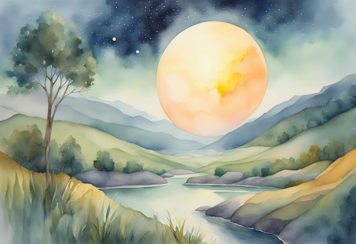 reincarnation and the nature of consciousness | watercolor