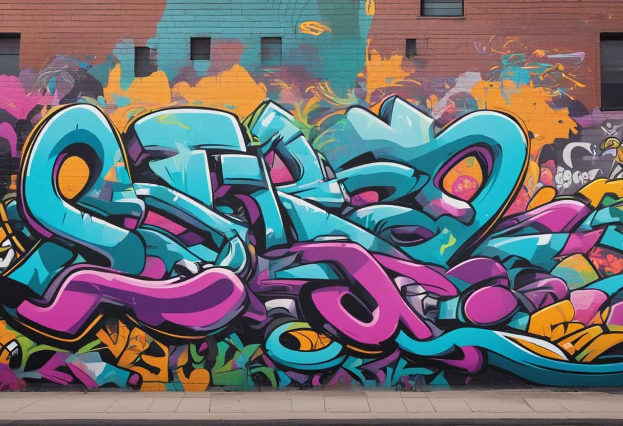 the impact of graffiti on society 4 The Impact of Graffiti on Society | Colorful street graffiti art on urban wall.