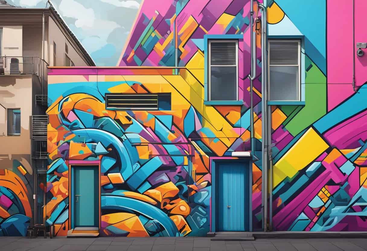 the impact of graffiti on society 5 The Impact of Graffiti on Society | Colorful urban graffiti art on building façade.