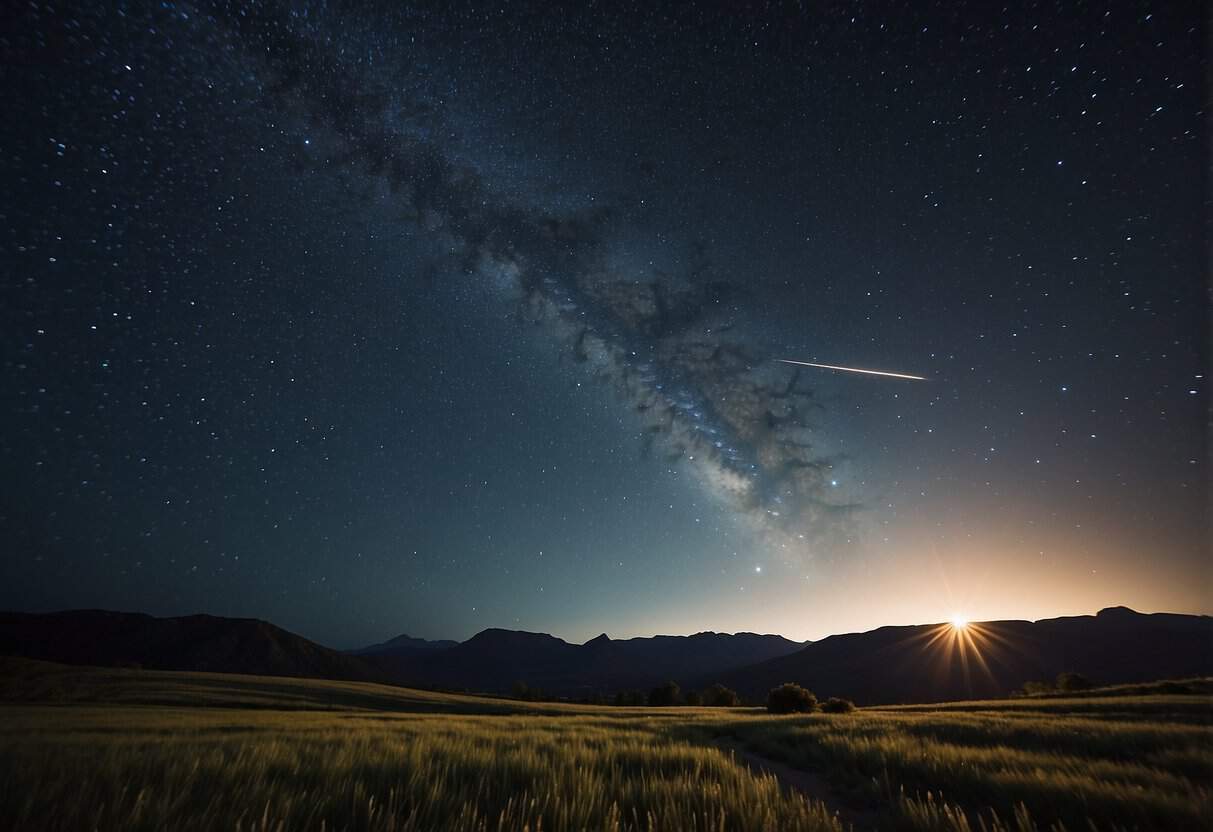 Dreams and Value Fulfillment 4 Dreams and Value Fulfillment | Starry night sky with Milky Way and mountain landscape.